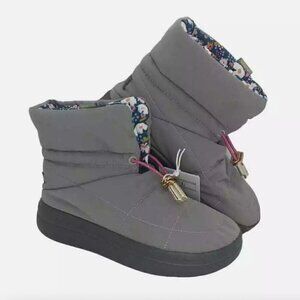 New!‎ Hey Dude Eco Light Girls Glacier Gray "Margot" Sneaker Boots